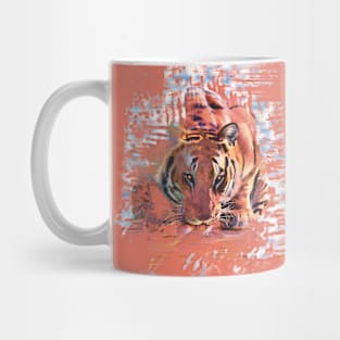 God Angry Tiger Mug